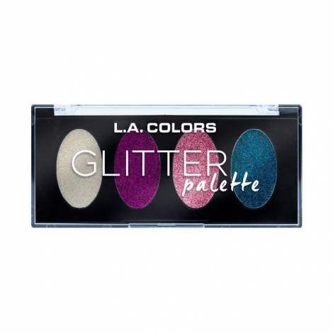 L.A. Colors Eyeshadow Glitter Palette 4,4g 3