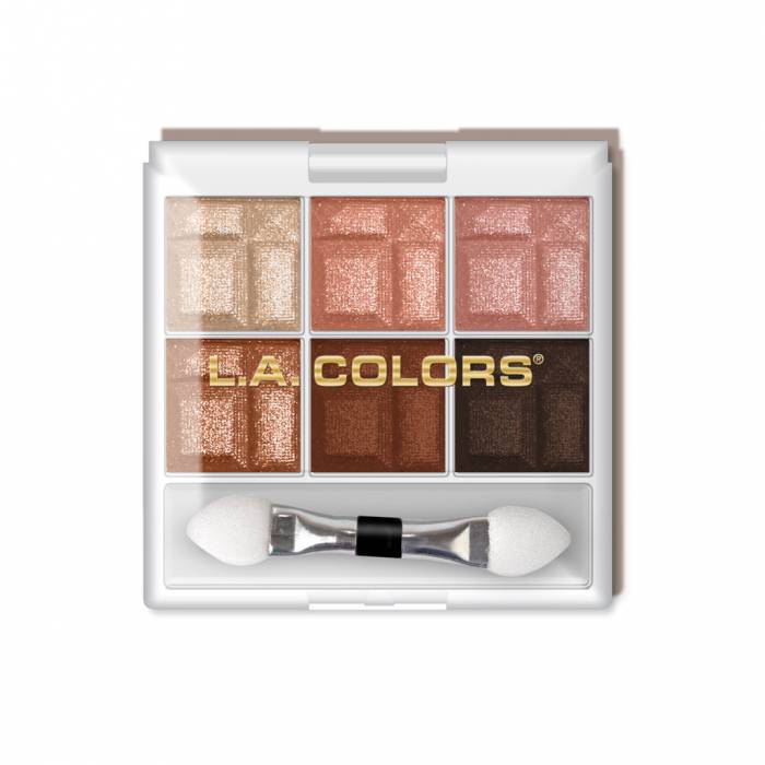 L.A. Colors 6 Color Eyeshadow 4g 1
