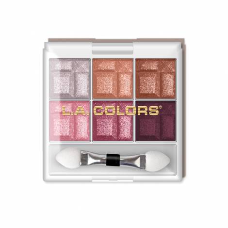 L.A. Colors 6 Color Eyeshadow 4g 4