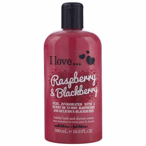 I Love Bath Shower Raspberry  Blackberry