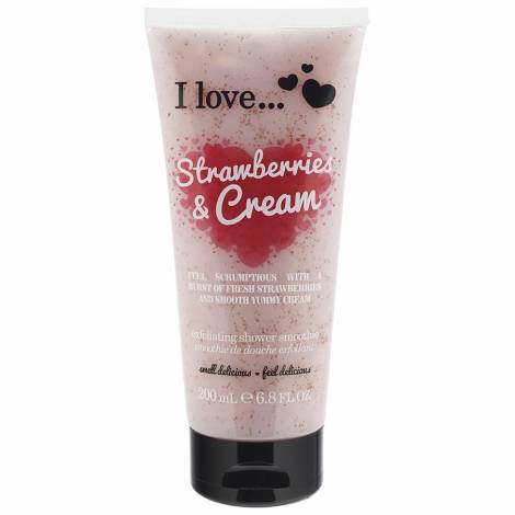 I Love Shower Smoothie Strawberries & Cream 200ml