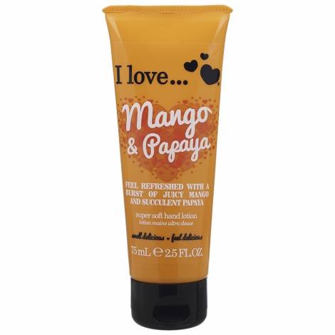 I Love Hand Lotion Mango Papaya 75ml