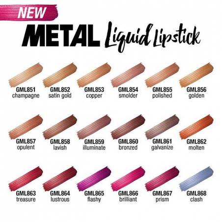 LA Girl Metal Lipstick
