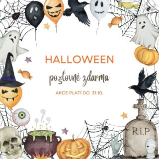 🎃 DOPRAVA ZDARMA NA HALLOWEEN 🎃 👻 Získejte dopravu ZDARMA na všechny objednávky! 👻 Ať už chcete strašidelné nebo normální...